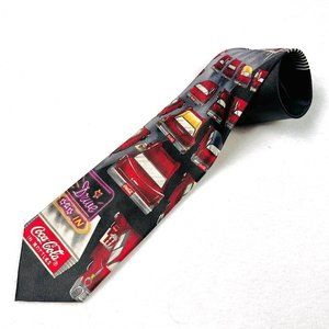 Vintage Official Coca-Cola Neck Tie Drive-In Movie Collectible Tie